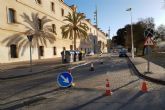 Habilitado el doble sentido en la Muralla del Mar, frente a la UPCT, para evitar atascos