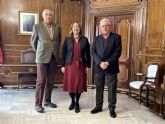 La presidenta de la Asamblea recibe al nuevo decano del Colegio de Periodistas de la Regin de Murcia