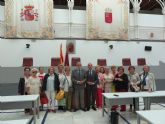 La Asociacin de Viudas Salzillo de Murcia visita la Asamblea Regional