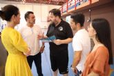 El presidente del Consejo Superior de Deportes visita las instalaciones deportivas del municipio de Águilas