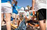 Ms de 150 ninos participan en una jornada ldica y educativa en las playas de Barcelona del 8 al 11 de julio