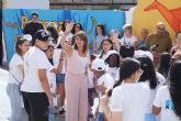 El Colegio Patronato clausura la escuela de verano municipal y estrena un mural en la calle Saura