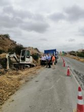 El Gobierno regional avanza en la ampliación de la red de abastecimiento de agua en el paraje de las Lomas del Campo de Ricote El Gobierno regional avanza en la ampliación de la red de abastecimiento de agua en el paraje de las Lomas del Campo de Ricote