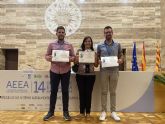 Premiados tres jóvenes investigadores de la UPCT en un Congreso de Economía Agroalimentaria