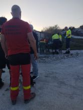 Voluntarios de Proteccin Civil del Curso de Capacitacin para Guas Caninos hallan con vida a una mujer desaparecida en Molina de Segura