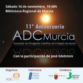 El fsico Jos Edelstein y la Real Academia de Medicina y Ciruga de Murcia protagonizarn el XI Aniversario de la ADCMurcia