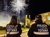 La Policía Local de Totana realiza 5 detenciones durante el transcurso de las fiestas patronales de Santa Eulalia