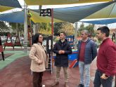 El Ayuntamiento de Águilas combate el calor extremo con la instalación de toldos en sus parques infantiles El Ayuntamiento de Águilas combate el calor extremo con la instalación de toldos en sus parques infantiles