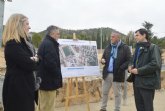 La Comunidad refuerza la seguridad vial en Pliego con una nueva rotonda que mejorará la accesibilidad a la población