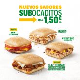 Subway ampla su gama de subocaditos con dos nuevas variedades