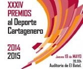 Los galardonados del deporte cartagenero 2014/15 recibirán su premio el próximo jueves en El Batel