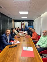 Vctor Manuel Lpez celebra la primera comisin ejecutiva como presidente de la Federacin de Municipios compuesta por 9 alcaldes y alcaldesas