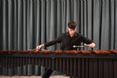 César Ferri Ibáñez, ganador del concurso Entre Cuerdas y Metales de la región de Murcia en la modalidad de percusión