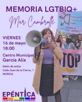 EPÉNTICA organiza un encuentro con Mar Cambrollé en defensa de los derechos trans y la memoria LGTBIQ+ EPÉNTICA organiza un encuentro con Mar Cambrollé en defensa de los derechos trans y la memoria LGTBIQ+
