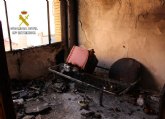 La Guardia Civil detiene a una persona por intentar quemar a otra en una vivienda de Murcia