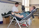 La Guardia Civil colabora altruistamente en la campaña de donacin de sangre 2017 en Murcia