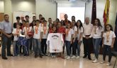 Martnez-Cach recibe a los deportistas de la Federacin de Taekwondo, que han conseguido 19 medallas nacionales