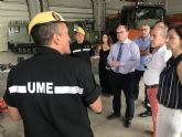 La Comunidad da a conocer su visor cartogrfico para emergencias en la base de la UME en Valencia