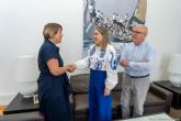 Visita institucional de la nueva cnsul de Ecuador, Aisha Moncayo Raat