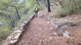 Construcciones en piedra seca en el interior del Parque Regional de Sierra Espuna