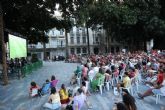 Pantalla gigante para ver la final de Carlos Alcaraz en Wimbledon y la Eurocopa este domingo en la plaza San Francisco de Cartagena