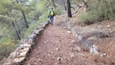 Medio Ambiente continúa catalogando las construcciones en piedra seca del interior de Sierra Espuña