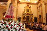 Lorca acoge la tradicional procesión de la Virgen del Cisne, que celebra este año el 25 aniversario de su llegada a la ciudad