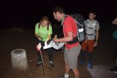 Un total de 540 personas participan en 116 equipos en la travesa nocturna por la costa aguilea y Marina de Cope