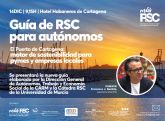 Ms RSC presenta manana en Cartagena la 'Gua de RSC para Autnomos', elaborada por la Ctedra de RSC de la UMU