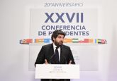 Lpez Miras pide en la Conferencia de Presidentes una 'propuesta en firme' de un nuevo modelo de financiacin 'en el plazo mximo de un año'