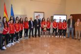 Recepcin en la Comunicad Autnoma a las campeonas