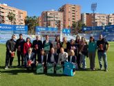 El Ayuntamiento de Murcia se une de nuevo con CaixaBank y UCAM Murcia C.F para la III edición de la campaña 'Unidos por el balón' El Ayuntamiento de Murcia se une de nuevo con CaixaBank y UCAM Murcia C.F para la III edición de la campaña 'Unidos por el balón'