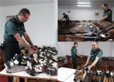 La Guardia Civil de Murcia celebra la exposicin-subasta de armas del año 2016