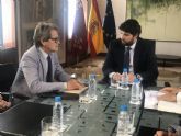 El Colegio de los Aparejadores se rene con el presidente de la Regin de Murcia