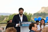 Lpez Miras: 'Solo cabe un gobierno fuerte del PP con una mayora contundente para que la Regin de Murcia avance'