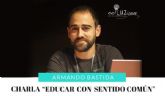 El experto en pediatra Armando Bastida imparte en el Batel la charla Educar con sentido comn