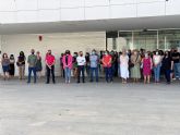 Concentración silenciosa frente al Ayuntamiento de Torre Pacheco contra la violencia machista