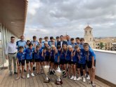 El alcalde recibe a los equipos alevn e infantil del Playas San Javier tras proclamarse campeones de Espana