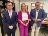 Jos Ma Albarracn y Carlos San Martn analizaron cmo potenciar el aeropuerto internacional de la regin