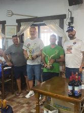 Jos Mara Paredes y Paco Flores ganadores del 'IV Concurso Especial de Pesca Baha de guilas'