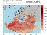 La calima enturbiar los cielos de la Regin de Murcia