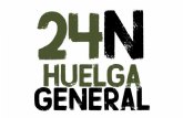 Convocatoria de Huelga General para el 24 de noviembre en defensa de la unidad de España y los derechos de los trabajadores