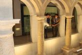 Últimas pruebas de iluminación del antiguo claustro de Santo Domingo que entra en la recta final de su restauración