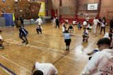 Jornada deportiva del colegio Marista con el programa ADE del Ayuntamiento de Cartagena