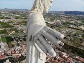 Huermur denuncia el mal estado del Cristo de Monteagudo