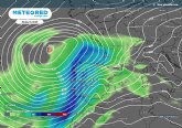 La previsin de Meteored: la borrasca Irene dejar lluvias de ms de 100 l/m2