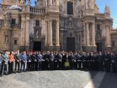 El consejero de Presidencia asiste a la entrega de distinciones de la Polica Local de Murcia con motivo de San Patricio