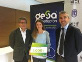 Gesa Mediacin, como patrocinador del MCT, beca a la joven promesa del tenis Ariana Geerlings