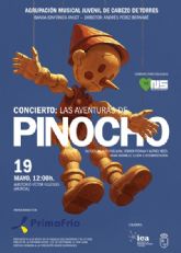 El concierto solidario Las aventuras de Pinocho llegar al Auditorio Vctor Villegas de Murcia el prximo 19 de mayo