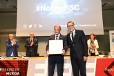 La UMU premia en la IV Noche de la RSC la trayectoria de Juan Antonio Pedreno, presidente de Ucomur